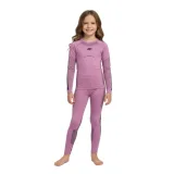 Dievčenské termoprádlo vrchný a spodný diel 4F JUNIOR SEAMLESS UNDERWEAR F250-4FJWAW25USEAF250-56S-LIGHT PINK · záber 1