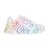 Dievčenská rekreačná obuv SKECHERS Uno Lite Metallic Joy Jr white multi color · záber 2