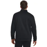 Pánská zateplená tréninková mikina s 1 2 zipem UNDER ARMOUR UA Armour Fleece 1 4 Zip-BLK · záber 4