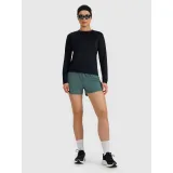 Dámské běžecké tričko s dlouhým rukávem 4F LONGSLEEVE FNK F415-WAW25TFLOF415-20S-DEEP BLACK · záber 5