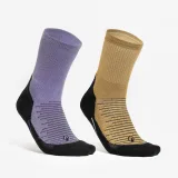 QUECHUA Vysoké turistické ponožky Hike 100 2 páry 35-38 · záber 1