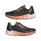 Dámská běžecká trailová obuv ADIDAS Terrex Agravic Flow 2.0 GTX core black core black coral · záber 5