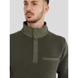 Pánská mikina FUNDANGO Vertigo Sweatshirt-590-oliv · záber 4