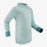 WEDZE Detské termo tričko Top 900 z merino vlny modré 24 m-3r (82-95 cm) · záber 1