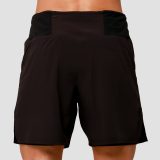 GymBeam Pulse 2in1 futó rövidnadrág Black - Méret: M | Szín: Fekete | Tömeg: 0,2 g | Csomag: 70 · záber 3