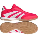 Pánské halové fotbalové kopačky ADIDAS Predator League M IC lucid red cloud white core black · záber 5