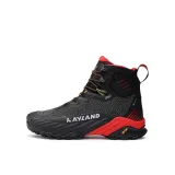 Pánská kotníková turistická obuv KAYLAND Duke Mid Gtx, Black Red · záber 4