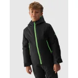 Chlapecká lyžařská bunda 4F JUNIOR TECHNICAL JACKET-JAW23TTJAM297-21S-BLACK · záber 2