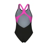 Dámské plavecké jednodílné plavky ARENA WOMENS FLOW SWIMSUIT V BACK LB · záber 2