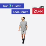DOMYOS Pánske fitness tričko z 27 % podielu recyklovanej bavlny sivé S · záber 1