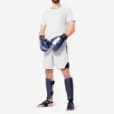 OUTSHOCK Rukavice na kickbox a thajský box modré 8 oz · záber 2