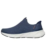 Pánská rekreační obuv SKECHERS Relaxed Fit Edgeride Commissioner Slip-Ins M navy orange · záber 3