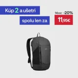 QUECHUA Turistický batoh NH100 10 l čierny bez · záber 1