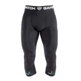 GAMEPATCH 3/4 TIGHTS WITH KNEE PADDING - Barva: Čierna · záber 1