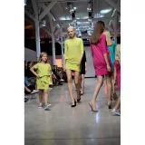 Dievčenské šaty JANA POLAK Frill girl limet · záber 5