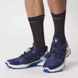 Pánská běžecká trailová obuv SALOMON Supercross 4 M blue print black lapis blue · záber 5