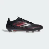Pánské outdoorové fotbalové kopačky ADIDAS F50 Pro M FG core black iron metallic lucid red · záber 2