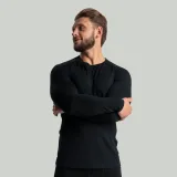 STRIX Moška majica z dolgimi rokavi MERINO I Black - Velikost: XXL | Barva: čierna | Teža: 0,34 g | Pakiranje: 40 · záber 3