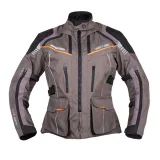 Dámska touringová moto bunda W-TEC Smackton Lady Farba šedo-oranžová, · záber 1