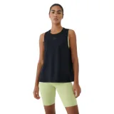 Dámské tréninkové tričko bez rukávů 4F SLEEVELESS FNK-RSS25TFSLF415-20S-DEEP BLACK · záber 1
