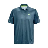Pánské golfové polo tričko s krátkým rukávem UNDER ARMOUR UA Perf 3.0 Deuces Polo-BLU · záber 5