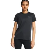 Dámské tréninkové tričko s krátkým rukávem UNDER ARMOUR Tech Riddle SSC-BLK · záber 1