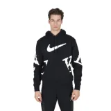 Pánska mikina s kapucňou NIKE M NK CLUB BB GX HDY NEO VAR BLACK WHITE · záber 1