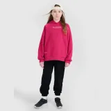 Dívčí teplákové jogger kalhoty - černé · záber 1