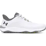 Pánské golfové boty s hroty UNDER ARMOUR UA Drive Pro SL Wide white white metallic gun metal · záber 1