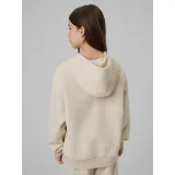 Dievčenská mikina s kapucňou 4F JUNIOR SWEATSHIRT F2270-83S-BEIGE · záber 4