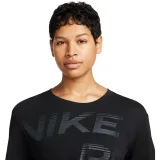 Dámské tréninkové tričko s krátkým rukávem NIKE PRO W GRX SS-FQ4985-010-BLACK WHITE · záber 3
