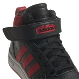 Chlapecká rekreační obuv ADIDAS Postmove Mid core black vivid red cloud white · záber 5