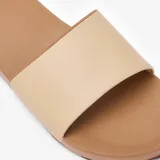 DECATHLON Dámske šľapky 550 Petal hnedé 37-38 · záber 2