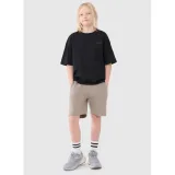 Chlapecké teplákové kraťasy 4F JUNIOR SHORTS CAS M600-83S-BEIGE · záber 2