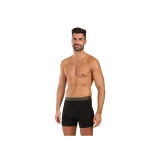 Pánské boxerky UNDER ARMOUR 3 PACK-UA PERFORMANCE COTTON - SOLID 6 inch-BLK · záber 5