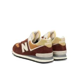 Pánska vychádzková obuv NEW BALANCE U574MRR M brown dull orange · záber 4
