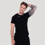 Тениска Tribal Ribbed Black - GymBeam - Размер: S | Тегло: 0,2825 g | Опаковка: 85 · záber 1