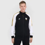 Unisex tepláková mikina na zip bez kapuce 4F x Drift Masters - černá · záber 1