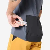 ROCKRIDER Pánsky cyklistický dres s krátkym rukávom Cargo sivo-čierny 3XL · záber 2