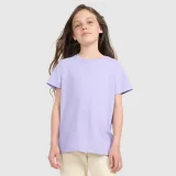 Dívčí regular T-shirt s potiskem - fialová · záber 1