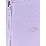 Dievčenská mikina so zipsom 4F JUNIOR SWEATSHIRT F2322-51S-VIOLET · záber 4