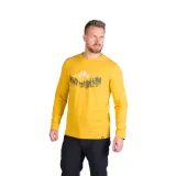 Pánské turistické tričko s dlouhým rukávem NORTHFINDER STEWART-314goldenyellow · záber 2