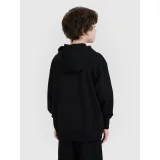Chlapecká mikina se zipem 4F JUNIOR SWEATSHIRT-JWSS25TSWSM1522-20S-BLACK · záber 5