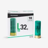 SOLOGNAC Náboje L100 32 g kaliber 12/70 broky č. 10 25 ks N° 10 · záber 1