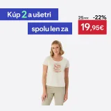 QUECHUA Dámske turistické tričko NH500 biele XL · záber 1