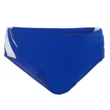 DECATHLON Chlapčenské slipové plavky 900 Yoke modro-biele 8-9 r (131-140 cm) · záber 2