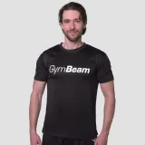 Мъжка тениска Mesh Essence Black - GymBeam - Размер: S | Тегло: 0,1483 g | Опаковка: 80 · záber 1