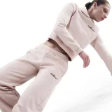 Dámske tepláky NIKE W NSW PHNX FLC STRGHT LEG PNT SILT RED · záber 4