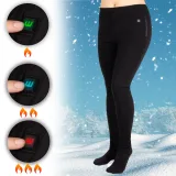 Dámske vyhrievané nohavice W-TEC Insupants Lady Farba čierna, · záber 2