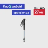 FORCLAZ Turistická palica MT500 s rýchlym a presným nastavením sivá 1ks bez · záber 1